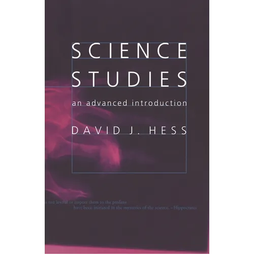 Science Studies: An Advanced Introduction