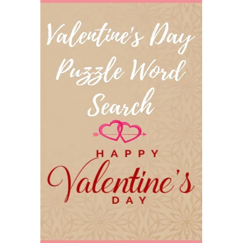 Valentine's Day puzzle Word Search Happy Valentine's Day