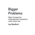 Bigger Problems: Major Concepts for Understanding Transactions under Islamic law