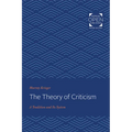 The Theory of Criticism: A Tradition and Its System