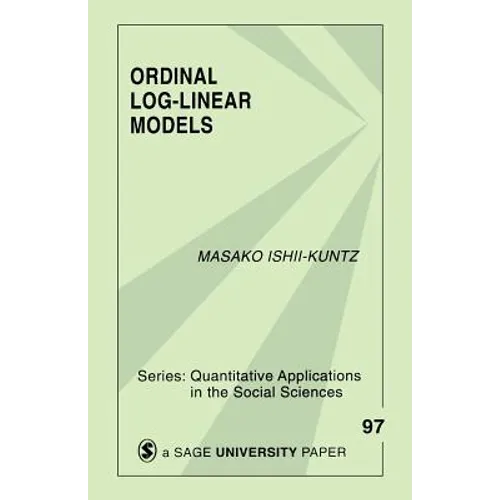 Ordinal Log-Linear Models