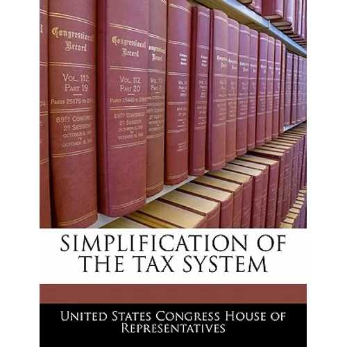 Simplification Of The Tax System