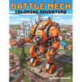 Battle Mech Coloring Adventure: Robot Warrior Coloring Book