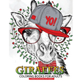 Giraffe Coloring Books for Adults: Relaxing Coloring Book For Grownups