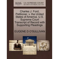 Charles J. Ford, Petitioner, V. the United States of America. U.S. Supreme Court Transcript of Record with Supporting Pleadings
