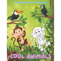 Cool Animals - Coloring Book for Kids: 100 Coloring Pages For Kids