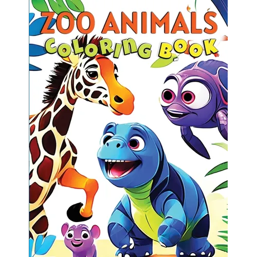 ZOO Animals Coloring Book for Kids: Zookeeper's Playground Coloring Book