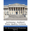 Antimony: Ambient Water Quality Criteria