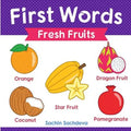 First Words (Fresh Fruits): Early Education book of learning fruits names with pictures for kids