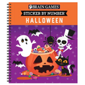 Brain Games - Sticker by Number: Halloween: Volume 1
