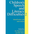 Children's Speech and Literacy Difficulties: Identification and Intervention