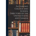 Patterson's College and School Directory of the United States and Canada