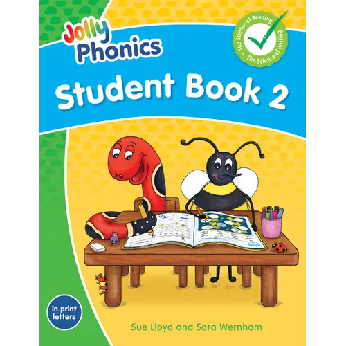 Jolly Phonics Student Book 2: In Print Letters (American English Edition)