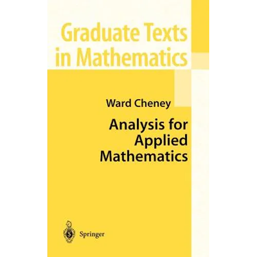 Analysis for Applied Mathematics
