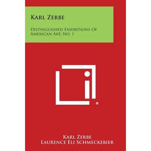Karl Zerbe: Distinguished Exhibitions Of American Art, No. 1