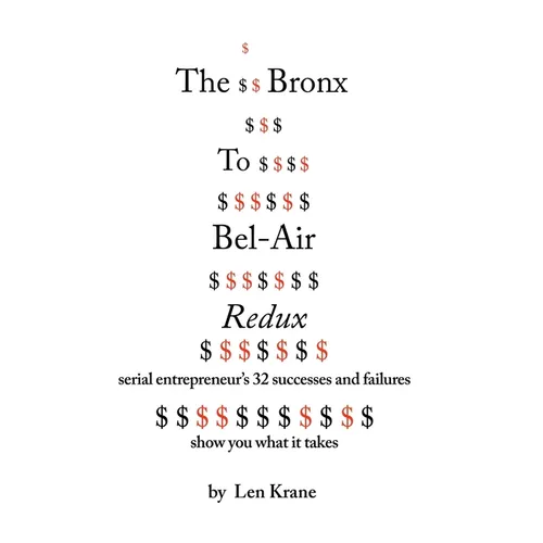 The Bronx To Bel-Air Redux: Serial Entrepreneur's 32 Successes and Failures Show You What It Takes