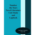 Number the Stars Novel Literature Unit Study and Lapbook