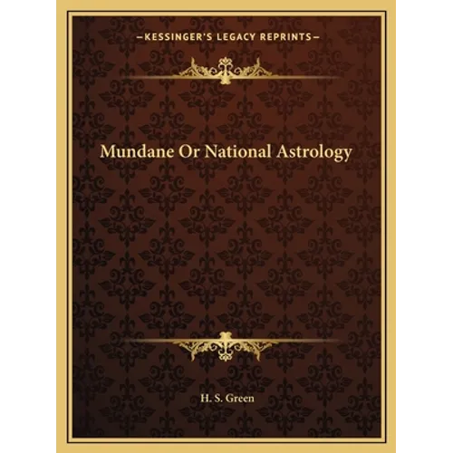 Mundane or National Astrology
