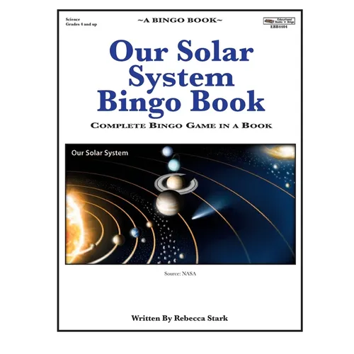 Our Solar System Bingo Book: Complete Bingo Game In A Book
