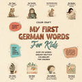 My First German Words Book For Kids: English-Deutsch for Young Learners Aged 2-10, With 250+ illustrations