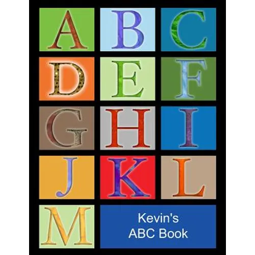 Kevin's ABC Book: African American Boy with Black Hair