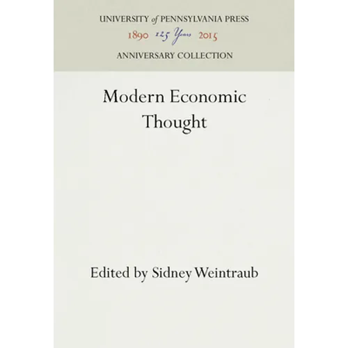 Modern Economic Thought