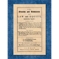 The Grounds and Rudiments of Law and Equity Alphabetically Digested... [1751]