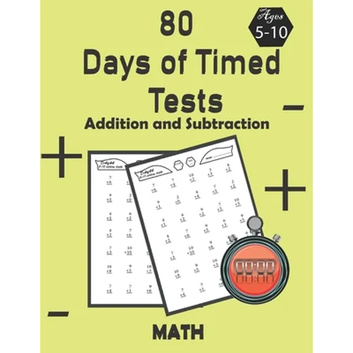 Addition and subtraction Timed Test: Digits 0-20, Age (5-10), Practice probléme mathématique
