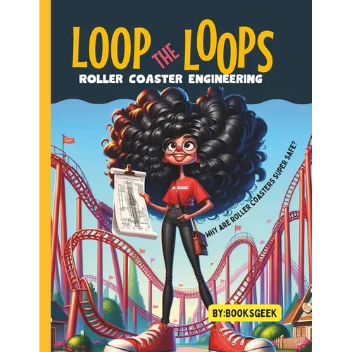 Loop The Loops of Roller Coasters: Roller Coaster Engineering Book for Kids Explain all the Design and Construction Steps for Real Roller Coasters Str