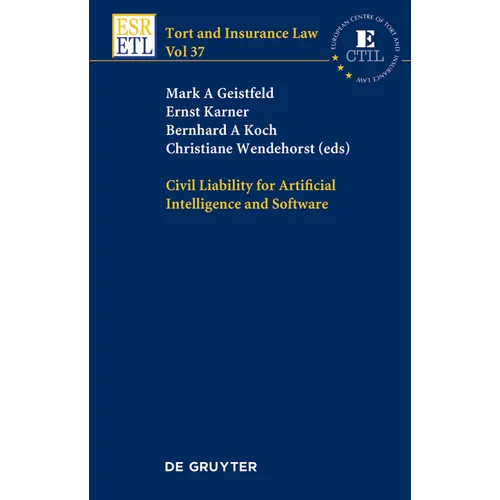 Civil Liability for Artificial Intelligence and Software
