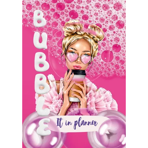 Bubble It in Planner: 94 pages to-do-list planner with a saving tracker, important date log, and notes