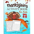 Thanksgiving Activity Book For Kids