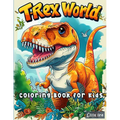 T-REX World Coloring book For Kids
