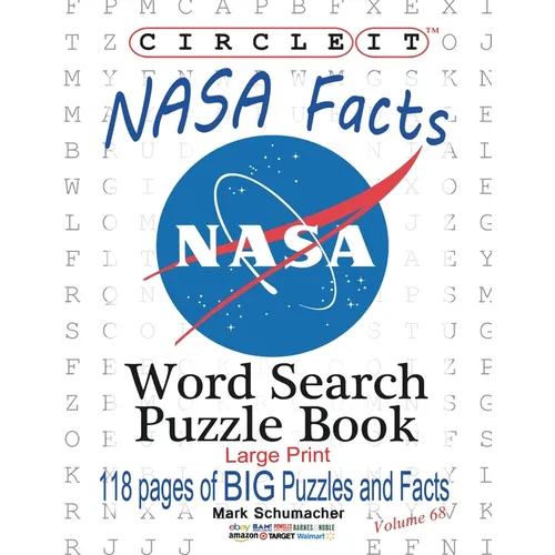 Circle It, NASA Facts, Large Print, Word Search, Puzzle Book