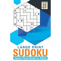 Large Print Sudoku Jigsaw Puzzle Books for Adults