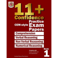 11+ Confidence: CEM-style Practice Exam Papers Book 1: Complete with answers and full explanations