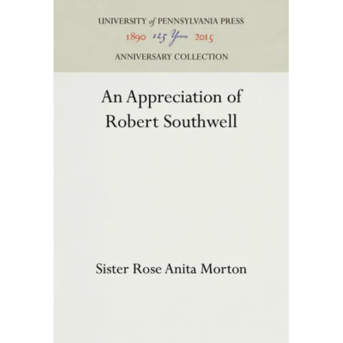 An Appreciation of Robert Southwell