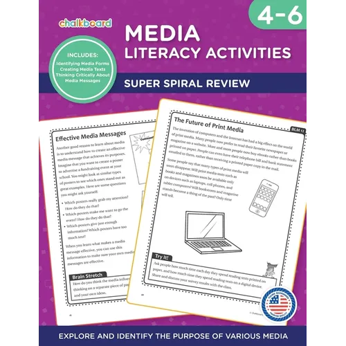 Media Literacy Activities Grades 4-6
