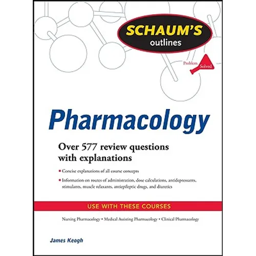 Schaum's Outline of Pharmacology