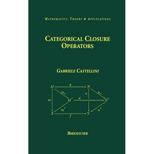 Categorical Closure Operators
