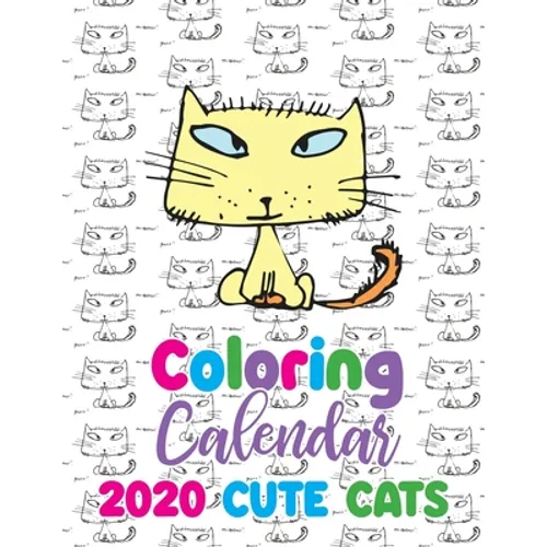 Coloring Calendar 2020 Cute Cats