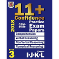 11+ Confidence: CEM-style Practice Exam Papers Book 3: Comprehension, Verbal Reasoning, Non-verbal Reasoning, Numerical Reasoning, and