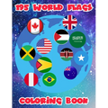 195 World Flags Coloring Book