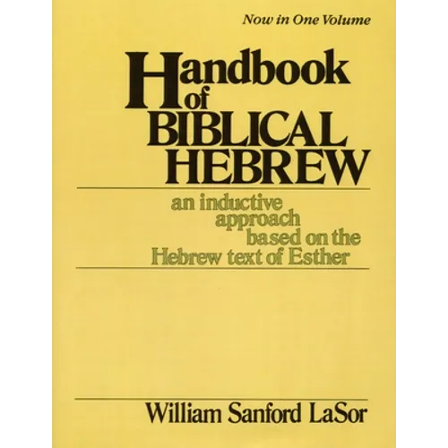 Handbook of Biblical Hebrew