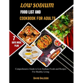 Low Sodium Food List and Cookbook for Adults: Comprehensive Guide to Low Sodium Foods and Recipes For Healthy Living