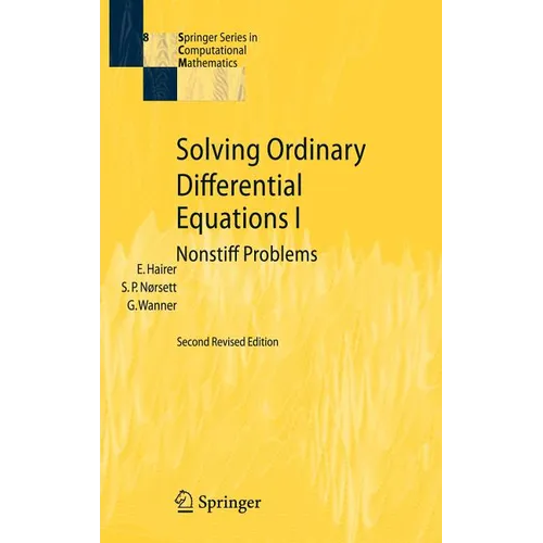 Solving Ordinary Differential Equations I: Nonstiff Problems