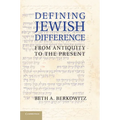 Defining Jewish Difference: From Antiquity to the Present