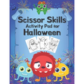 Scissor Skills Activity Pad: Scissor Skills Activity Pad for Halloween cutting practice for Preschoolers, Kindergarten kids
