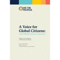 A Voice for Global Citizens: A UN World Citizens' Initiative