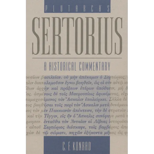 Plutarch's Sertorius: A Historical Commentary